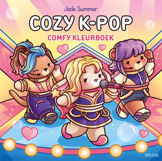 Cozy K-Pop - Comfy kleurboek Jade Summer - cover