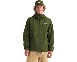 The North Face M ANTORA RAIN HOODIE Heren Outdoorjas - WOODLAND Groen