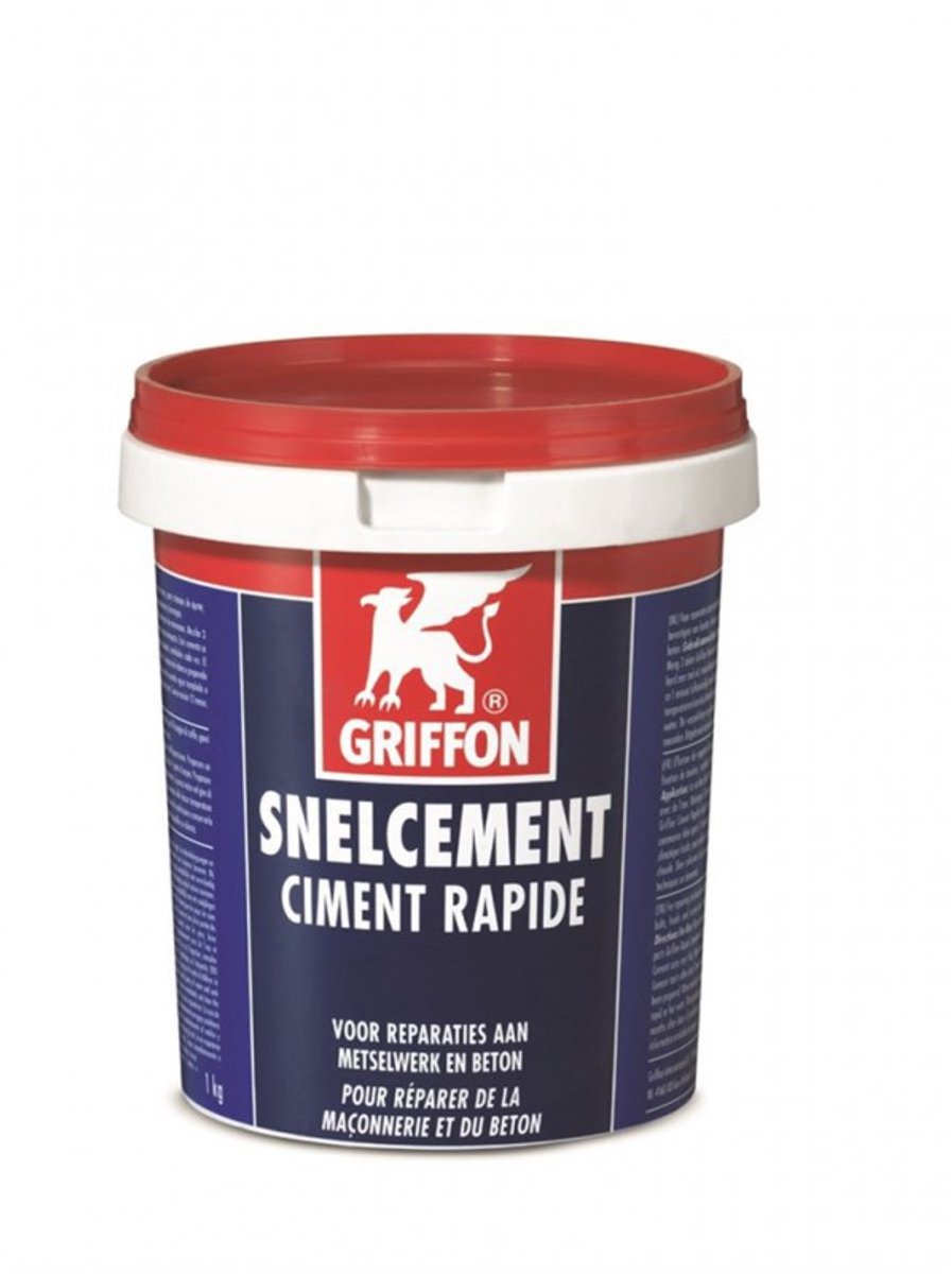 Griffon Snelcement Grijs 1 Kg Pot - 6150080