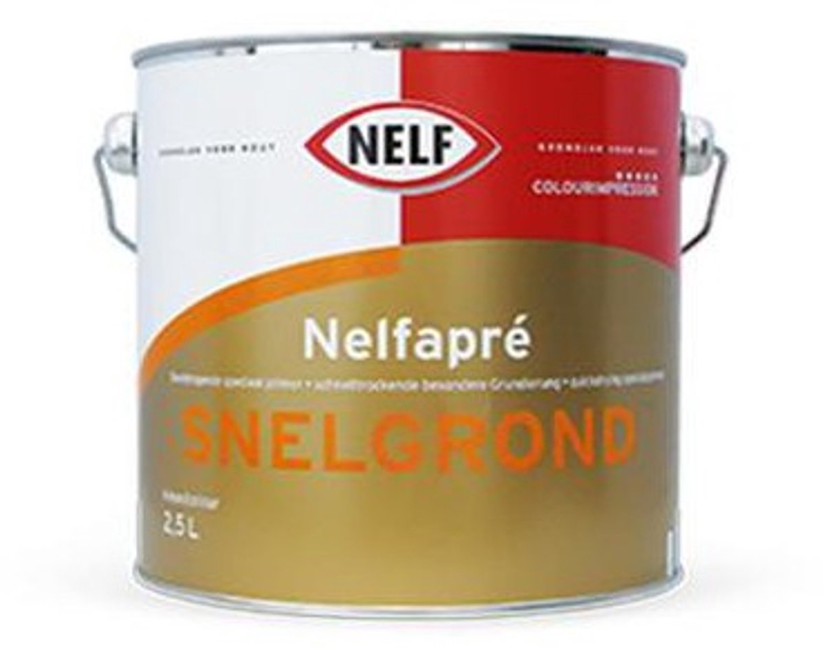 Nelfapre Snelgrond Matzwart Ral9005 1L
