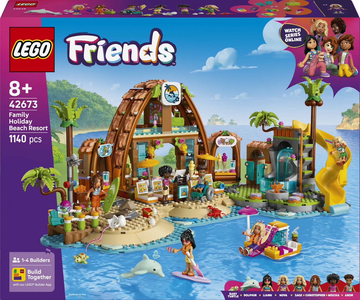 LEGO® Friends Strandresort, Bouwset - 42673 — afbeelding 16