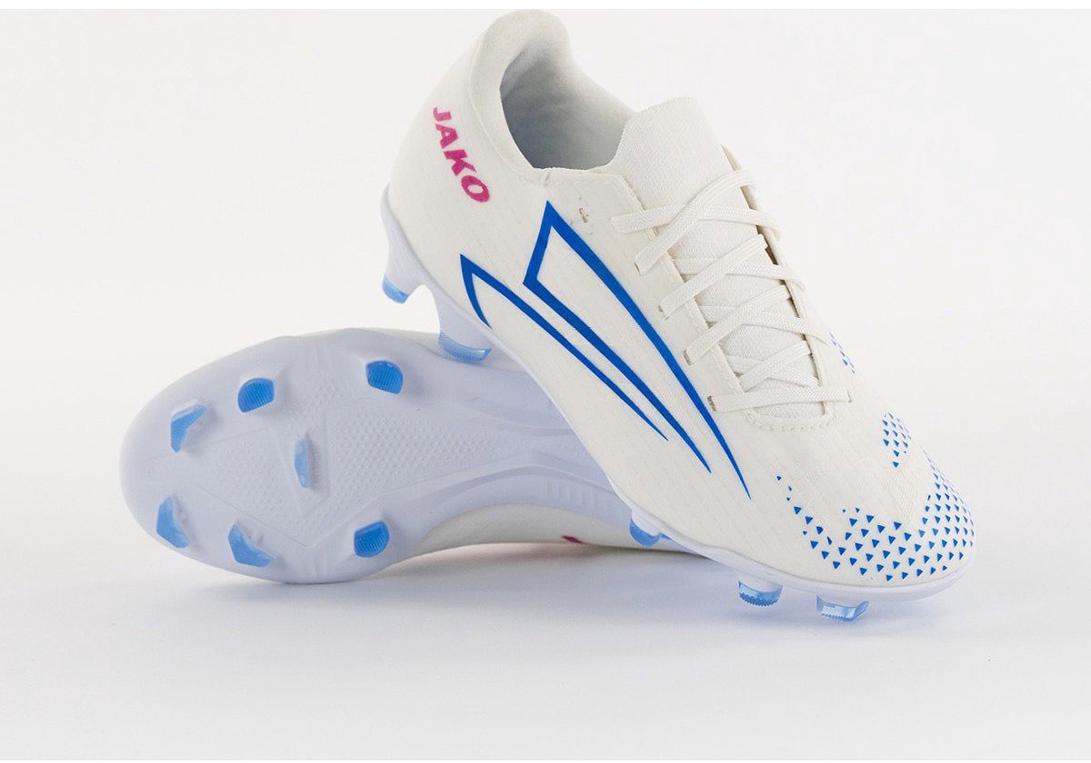 Jako Rs89 Academy Voetbalschoenen Fg Kinderen - Wit / Rood / Blauw | Maat: 30