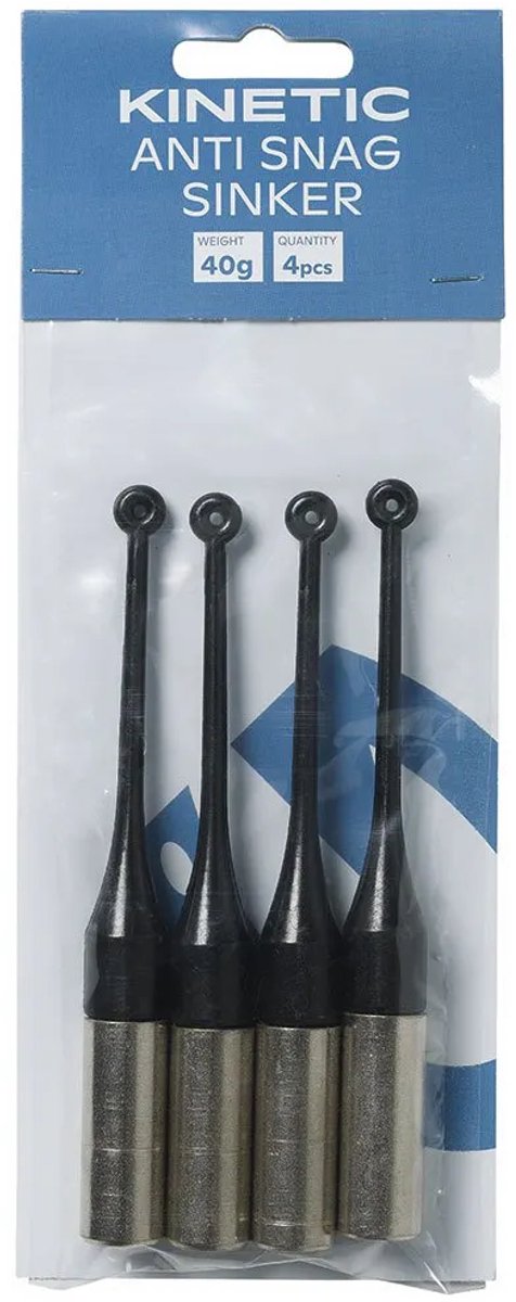 Kinetic Anti Snag Drop Shot Lood Zwart 30 g van Kinetic — afbeelding 2