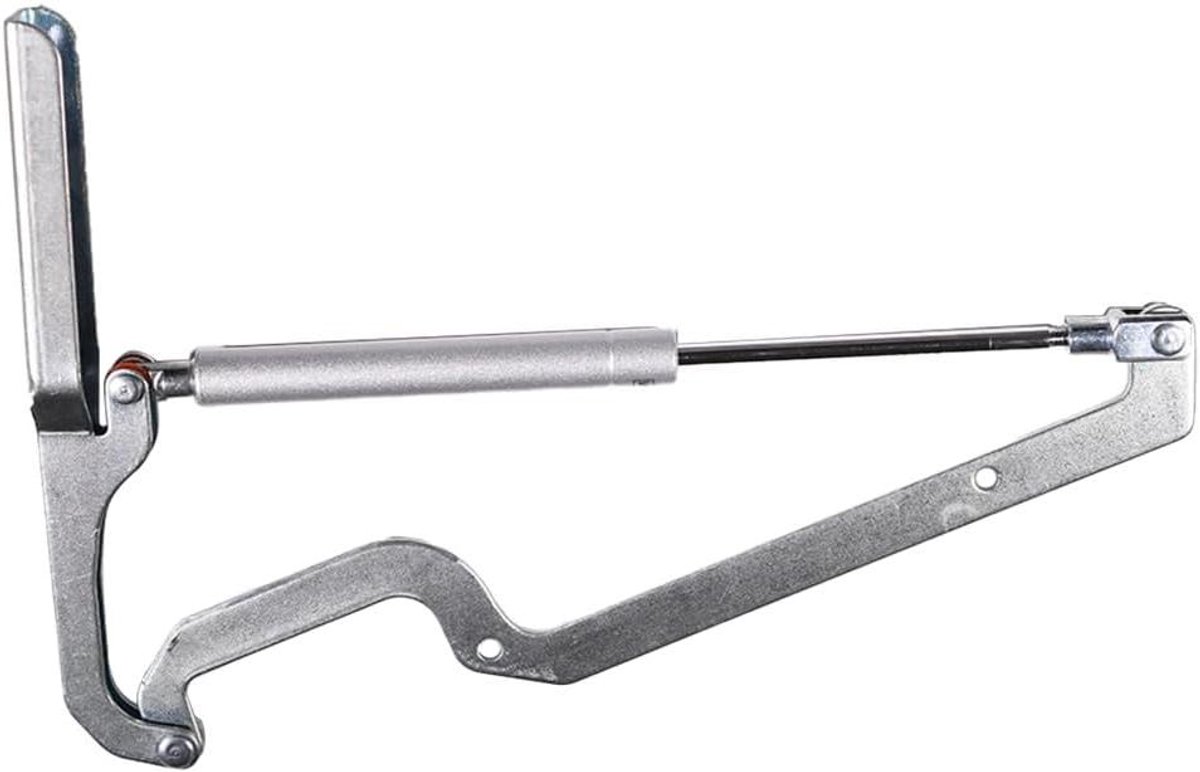 Gasdruklift Vuilnisbakbox - Gasveer Deksel - Opbergen Buiten - 120 Newton Kracht - 313 cm - Zilverkleurig