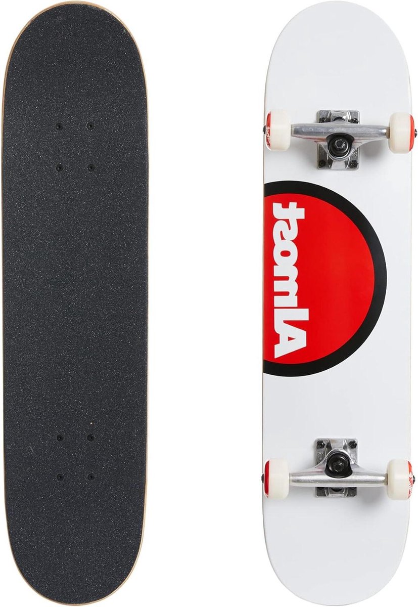 Compleet Skateboard Beginnersboard Buiten Skaten Voorgemonteerd 7.6 inch breed