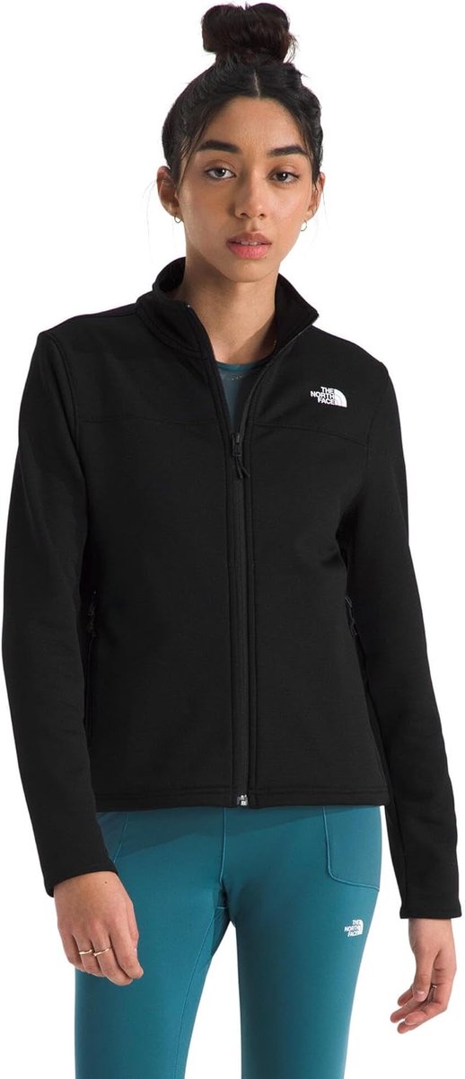 The North Face W CEDAR TRAIL GRID FLEECE JACKET Dames Outdoorvest TNF Zwart