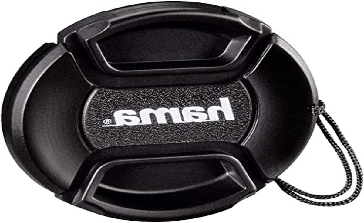 Lensdop - Objectiefkap - Lens Beschermen - Smart Snap Bevestiging - 72 mm - Zwart