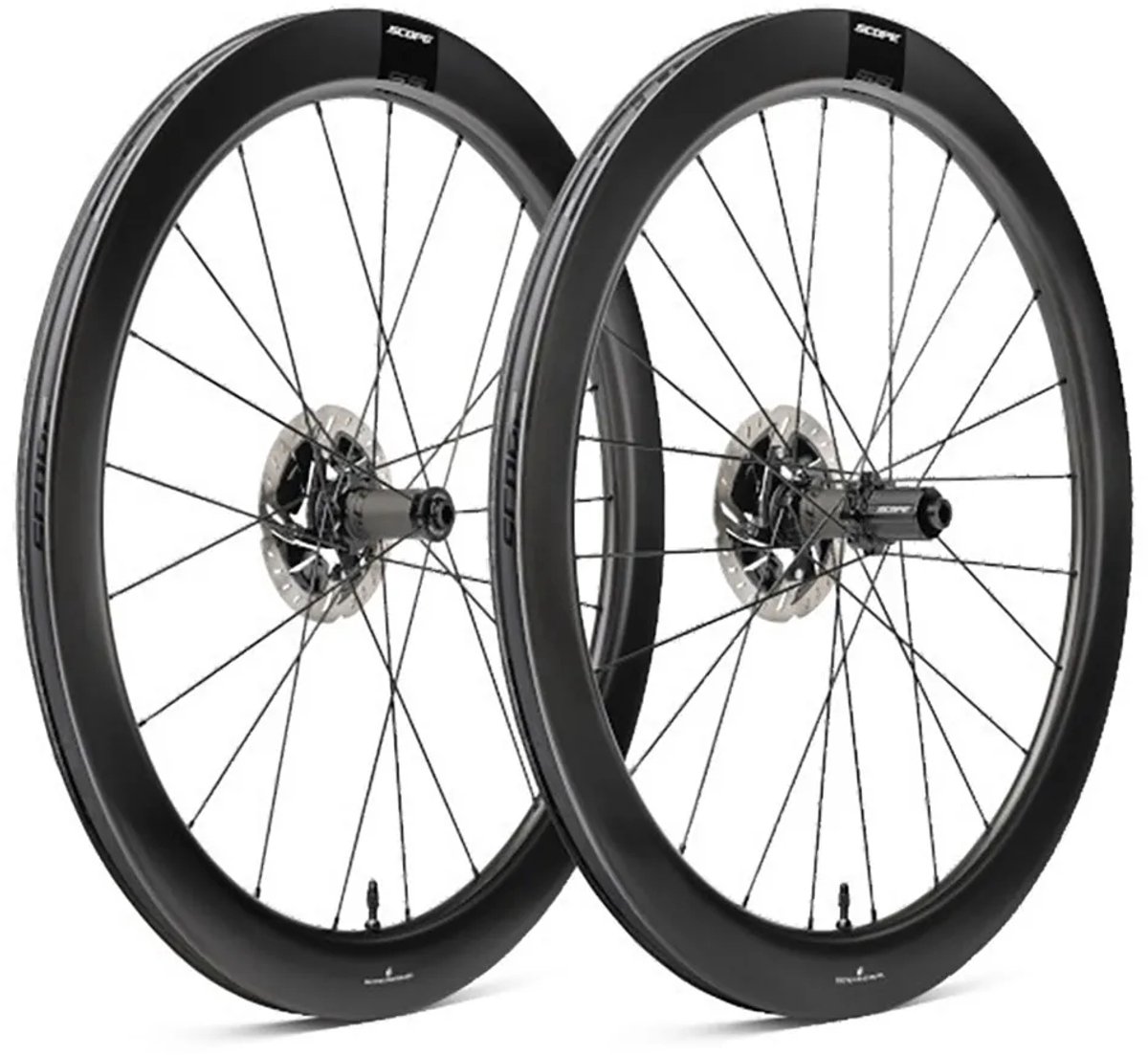 Scope S5 Cl Disc Tubeless Racefiets Wielset Zilver 12 x 100/12 x 142 mm / Sram XDR
