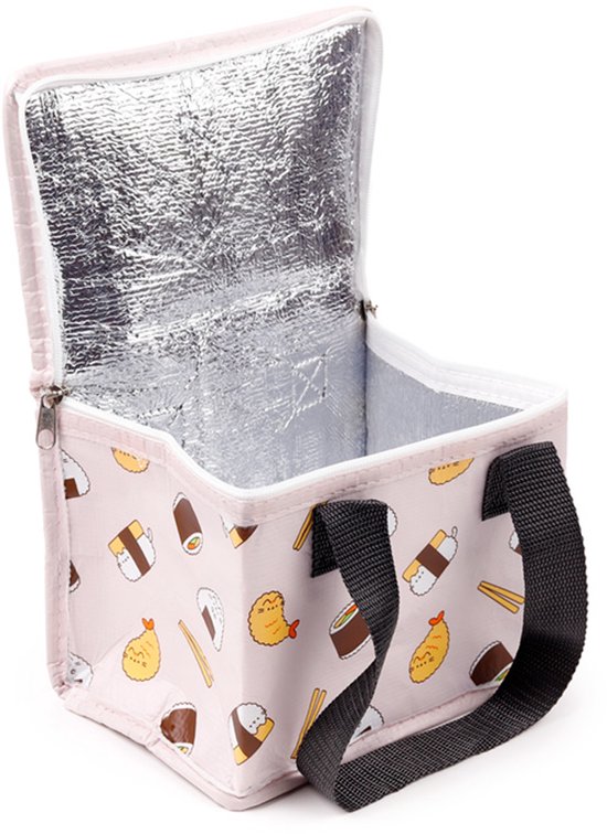 Sushi koeltas - Pusheen Sushi club - PET - sixpack van Puckator — afbeelding 5