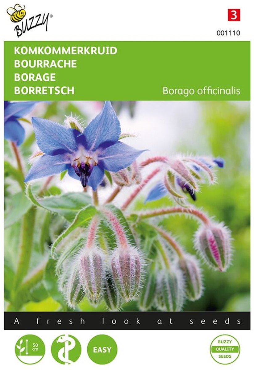 Buzzy® Komkommerkruid (Borage)
