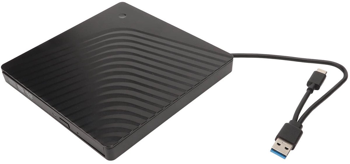 Allecto - Externe CD DVD RW Drive - USB 3.0 - Draagbaar en Compact - Geschikt voor Laptop en Desktop - Optische Schijf Speler en Schrijver
