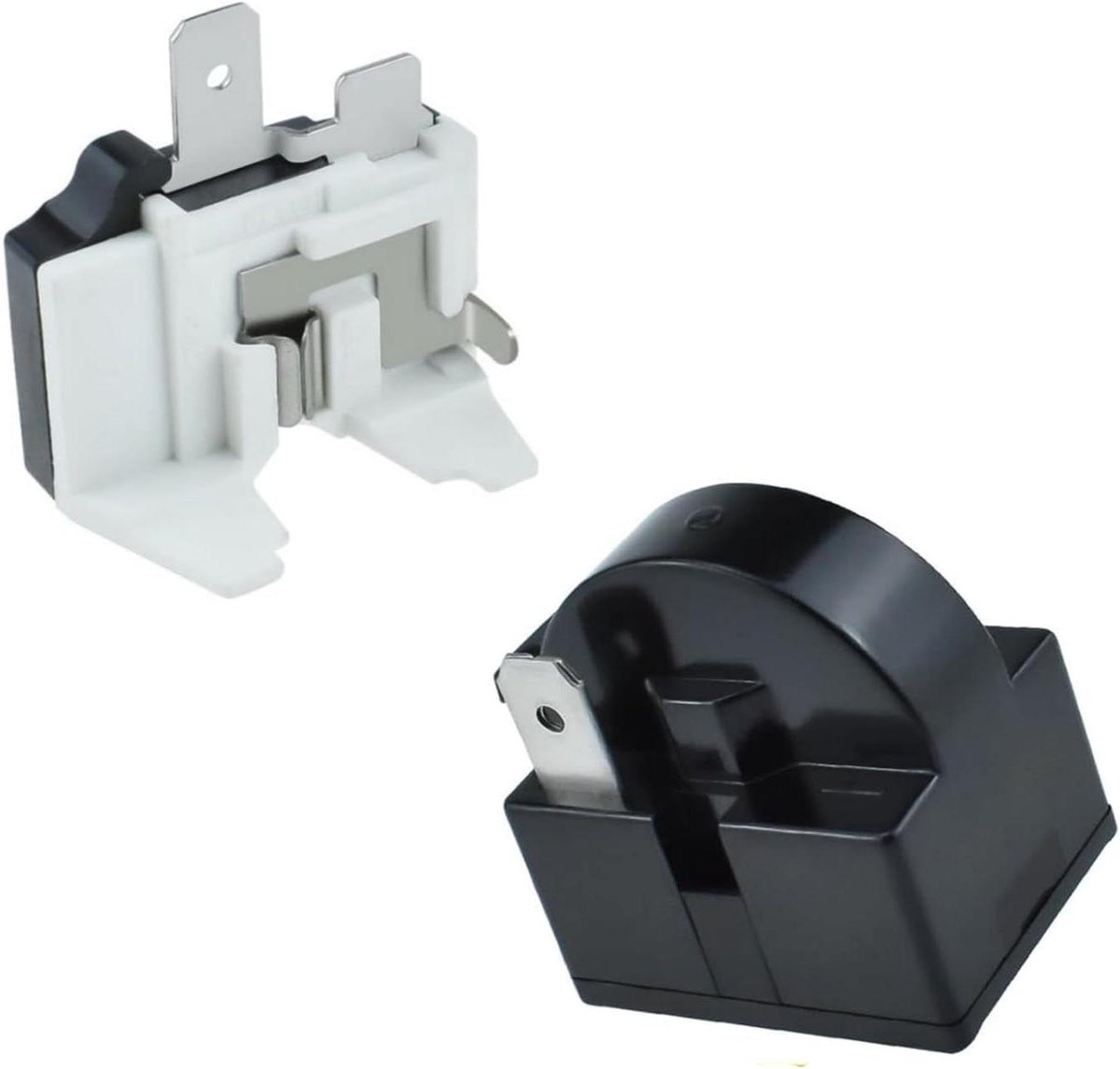 Koelkast Starter Relais - Overbelasting Protector - Compressor Reparatie - 1 Pin 4.7 Ohm - 30 Gram - Zwart