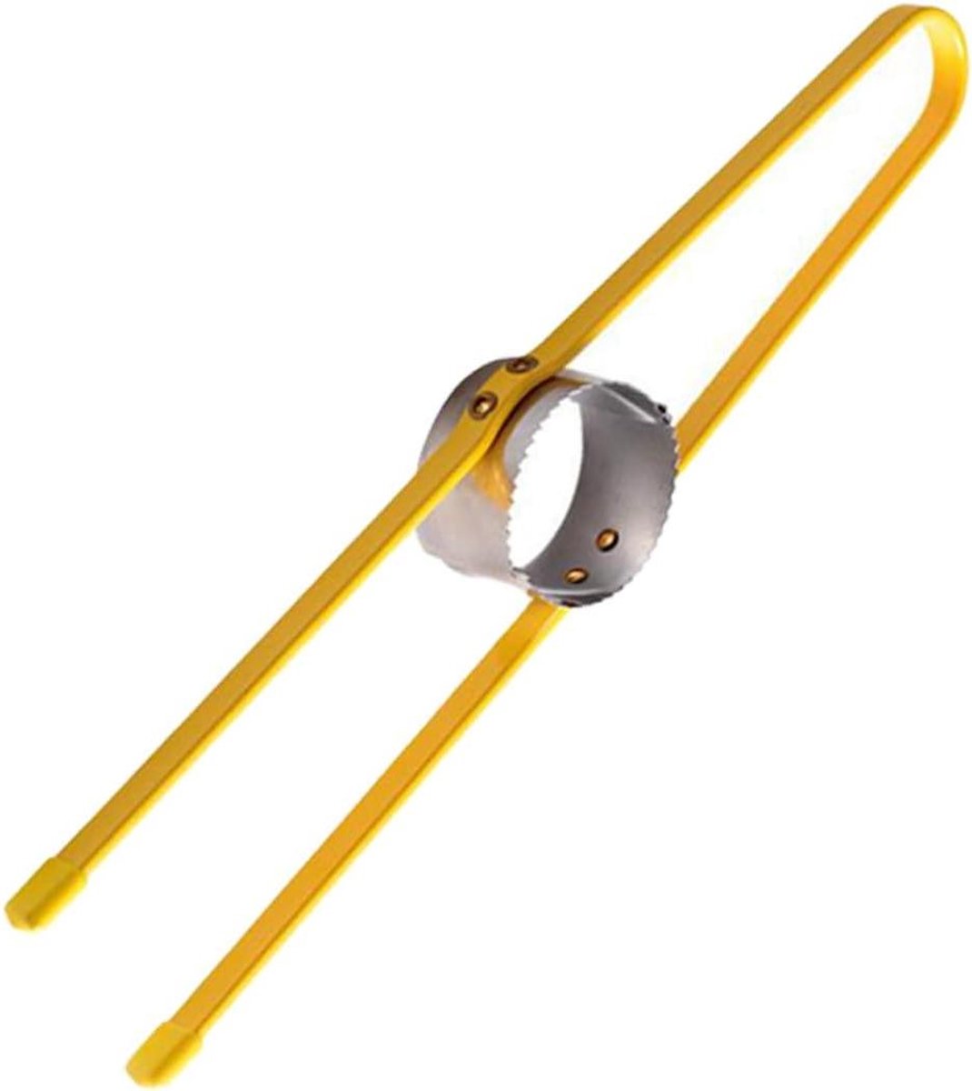 Maïs Gereedschap - Maïskolf Stripper - Maïs Snel Strippen - Roestvrij Staal - 27 cm - Geel