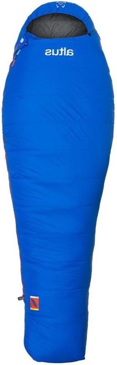 Mummie Slaapzak - Kampeerslaapzak Expeditieslaapzak - Outdoor Kamperen - Veervulling 700 cuins - Standaard - Blauw