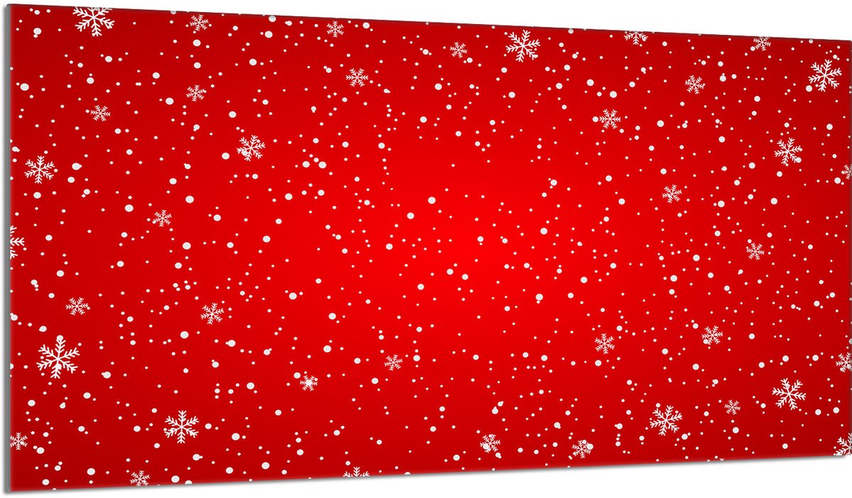 TMK ArtDeko Czerwone Serie - Snijplank - 90x52 cm - Veilig en Veelzijdig
