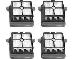 Set van vier filtervervangingsonderdelen voor voor Tineco Floor One S7 Pro/S6/S7 combo/S7 Flashdry/Switch S7/S7 stoomstofzuigers.