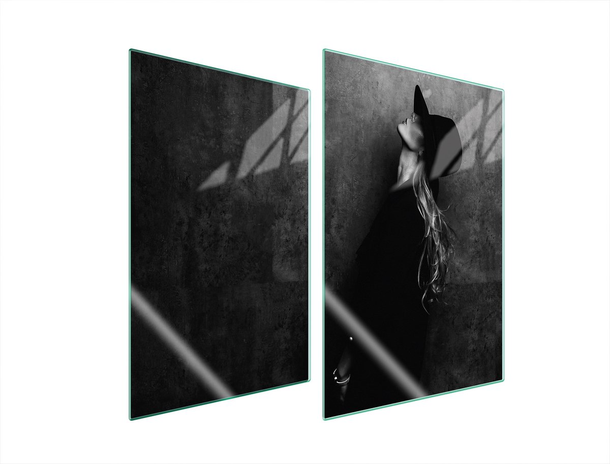 TMK ArtDeko - Keuken Achterwand - 2x 35x52 cm - Glas - Meerdere Toepassingen