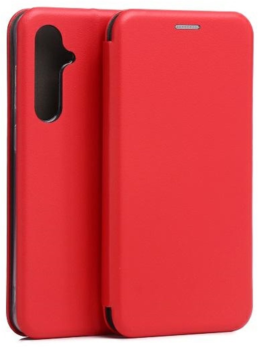 Beline Serie - Telefoonhoesje - Samsung S23 - Boekvorm - Magnetische Sluiting - Rood