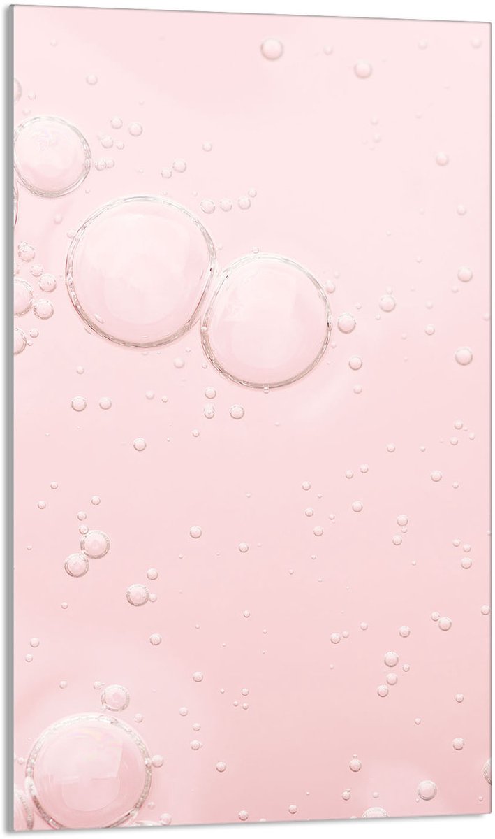 TMK ArtDeko - Snijplank - Glas - 30x52 cm - Roze