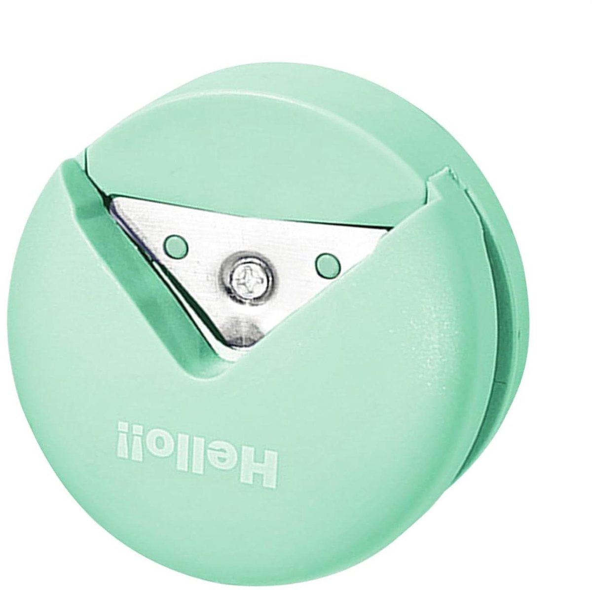 Papier Hoekronder - Boorgereedschap Kartonsnijder - Kaarten Maken - Soft Action Mechanisme - 4 mm Hoekradius - Groen