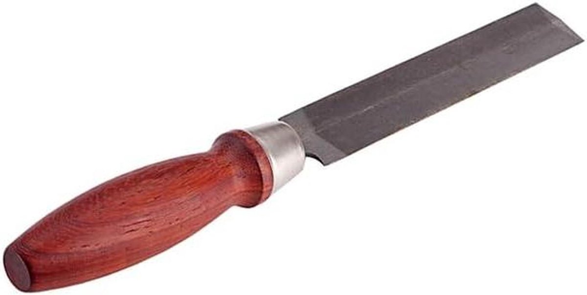 Gitaar Zadelvijl - Baszadel Gereedschap - Gitaar Reparatie - Diamant Gecoat - 240 mm - Houtkleur