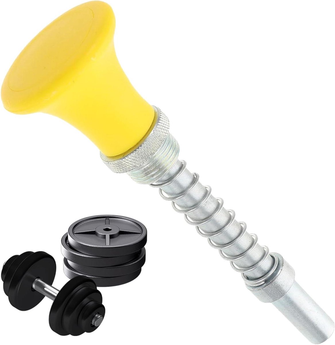 Gewichtsmachine Stekker - Gewichtsstapel Pin - Fitness Training - Universele Compatibiliteit - 15 x 4 x 4.5 cm - Aluminium