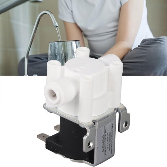 Magnetische Waterklep voor Watermachines - Solenoïde Ventiel, Solenoïde Spoel, Elektrische Magneten, DC12V, Geschikt voor 1/4 Inch Slang en Drinkwatertoepassingen — afbeelding 5