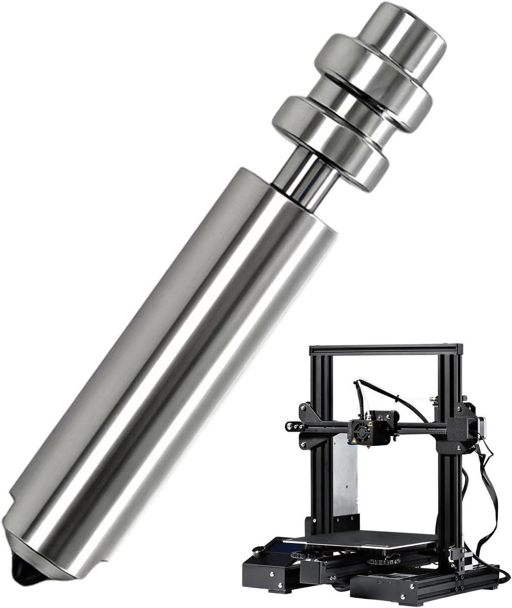 3D Printer Mondstuk - Printkop Gehard - Precisie Printen - Lekvrije Structuur - 33 cm Lengte - Metaal