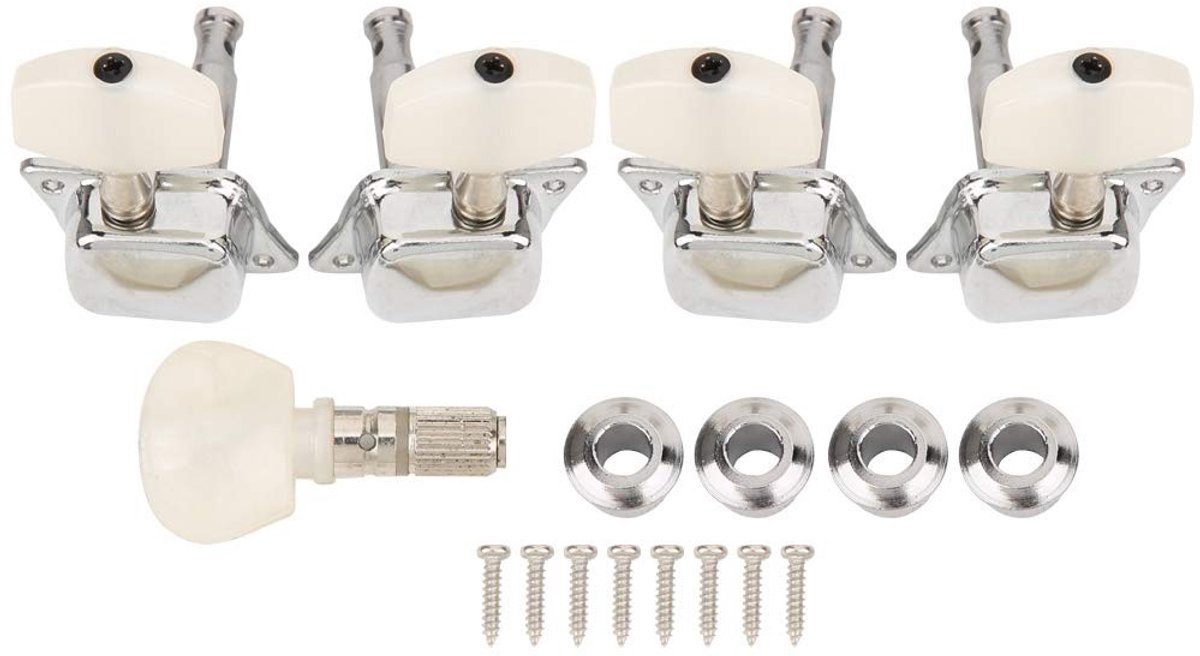 Dailygoody - Banjo Stemknop - Semi-gesloten Snaarinstrumenten - Inclusief 4 + 1 Accessoires - Zwart - Muziekinstrumenten - Perfect voor Banjo - Geschi...