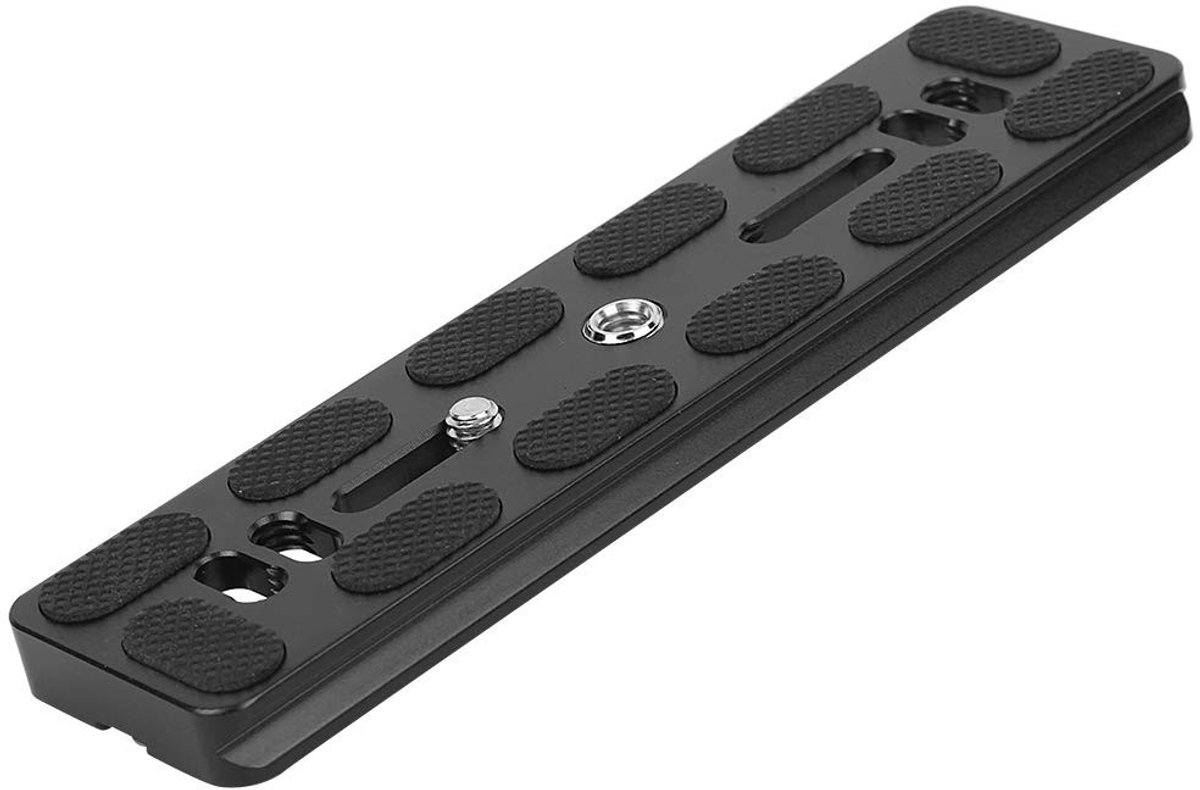 Dailygoody - Quick Release Plate - Aluminium Quick Release Plate - 150 mm - Camera Accessoire - Lichtgewicht en Duurzaam - Geschikt voor Arca Mount