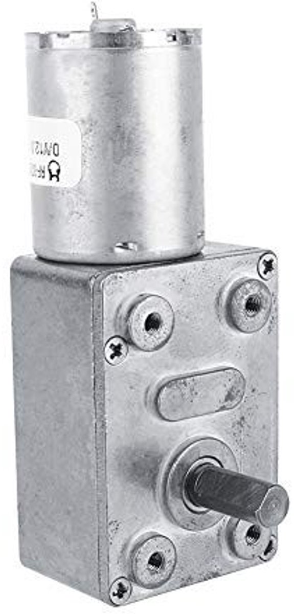 Dailygoody Hoge Koppel Motor - Elektrische Motor - Compact ontwerp - 6 RPM - Voor kleine toepassingen - Ideaal voor hobbyprojecten