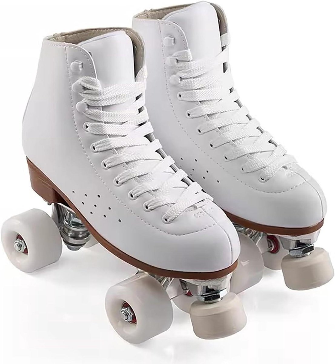 Rolschaatsen Dubbele Rij Skatingschoenen Skates Recreatief Skaten Hoge Pasvorm Bescherming