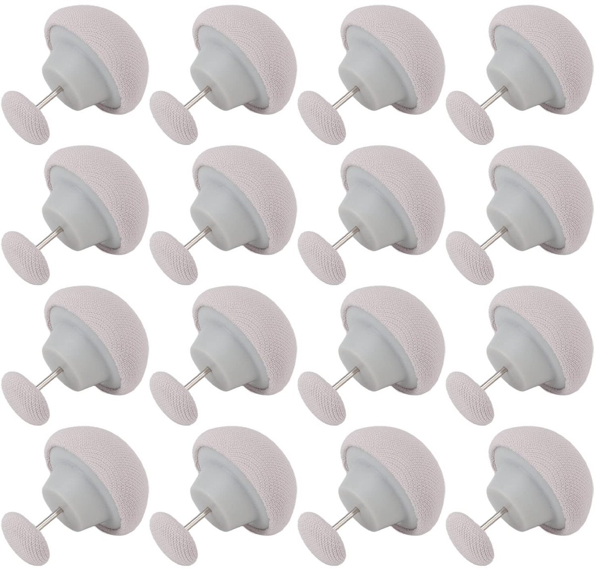 Dailygoody - Laken Clip Gespen - Dekbedovertrek Bevestigingsclip - Grijs - Quilt Fixator - Verschuivende Beddengoed Accessorie - 16 Stuks
