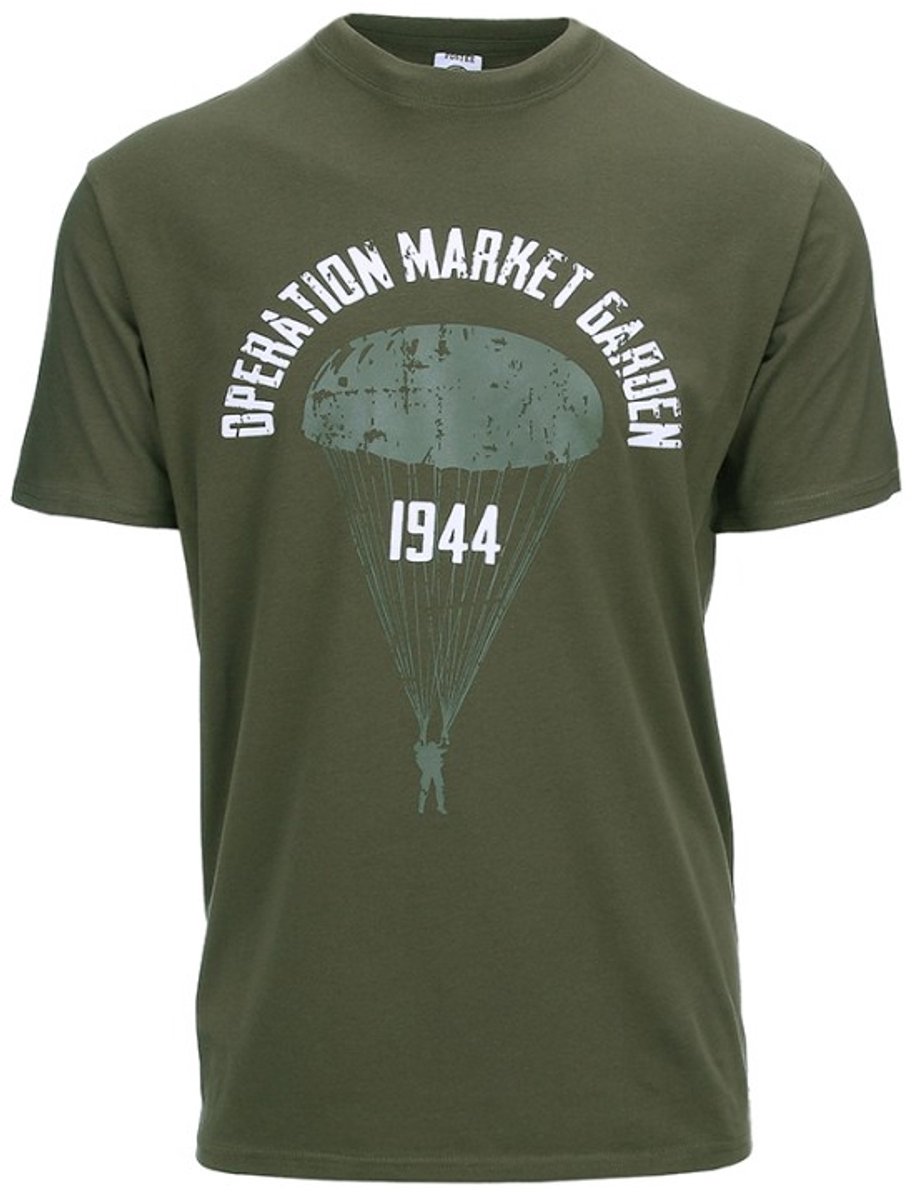 Fostex Garments T-shirt Operation Market Garden Groen