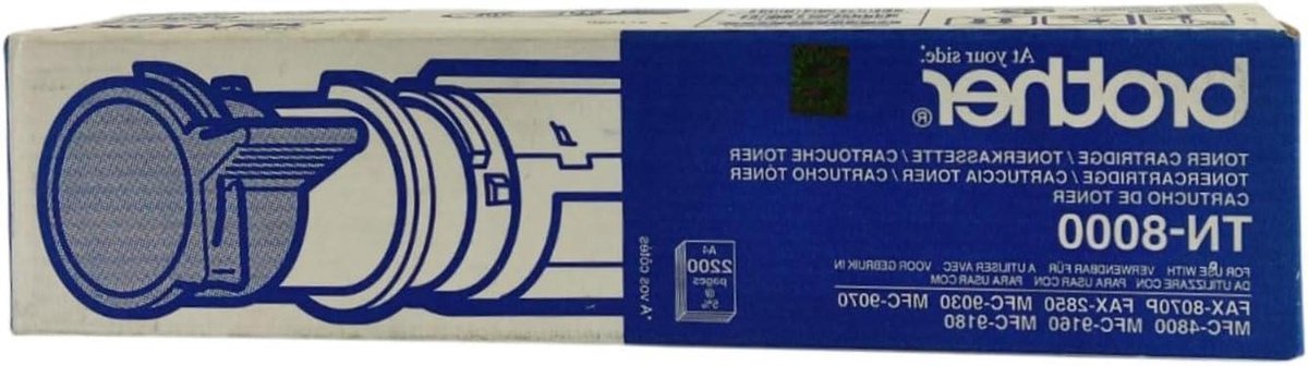 Toner Cartridge - Fax Toner - Faxen Printen - Originele Kwaliteit - 2.2K Pagina's - Zwart