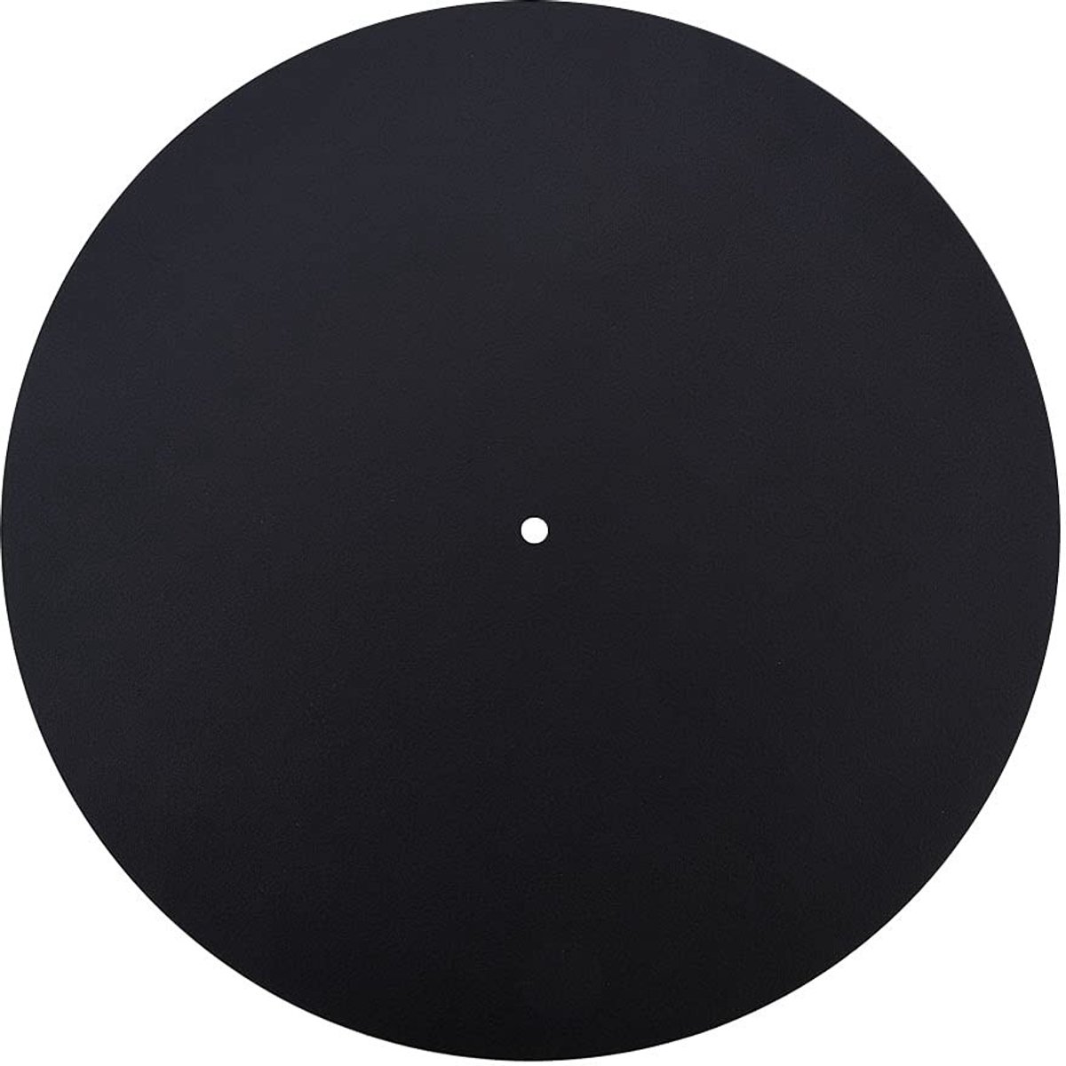 Dailygoody - Draaitafel Slipmat - Vinyl Platenblok - Vermindert Trillingen - Zwart - Antislip en Antistatisch - Geschikt voor 12 inch Platen