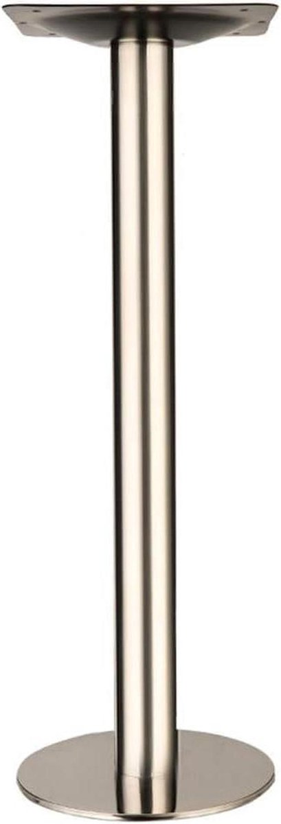 Steunkolom aanrecht - Meubelpoot bar - Doe-het-zelf meubels - Verdikt roestvrij staal - 90 cm - Zilver