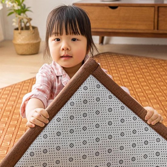 Japanse Futon Matras - Vloermatras Opvouwbaar - Flexibele Slaapplek - Ademend Rotan Oppervlak - 200x300cm - Niet gespecificeerd — afbeelding 2