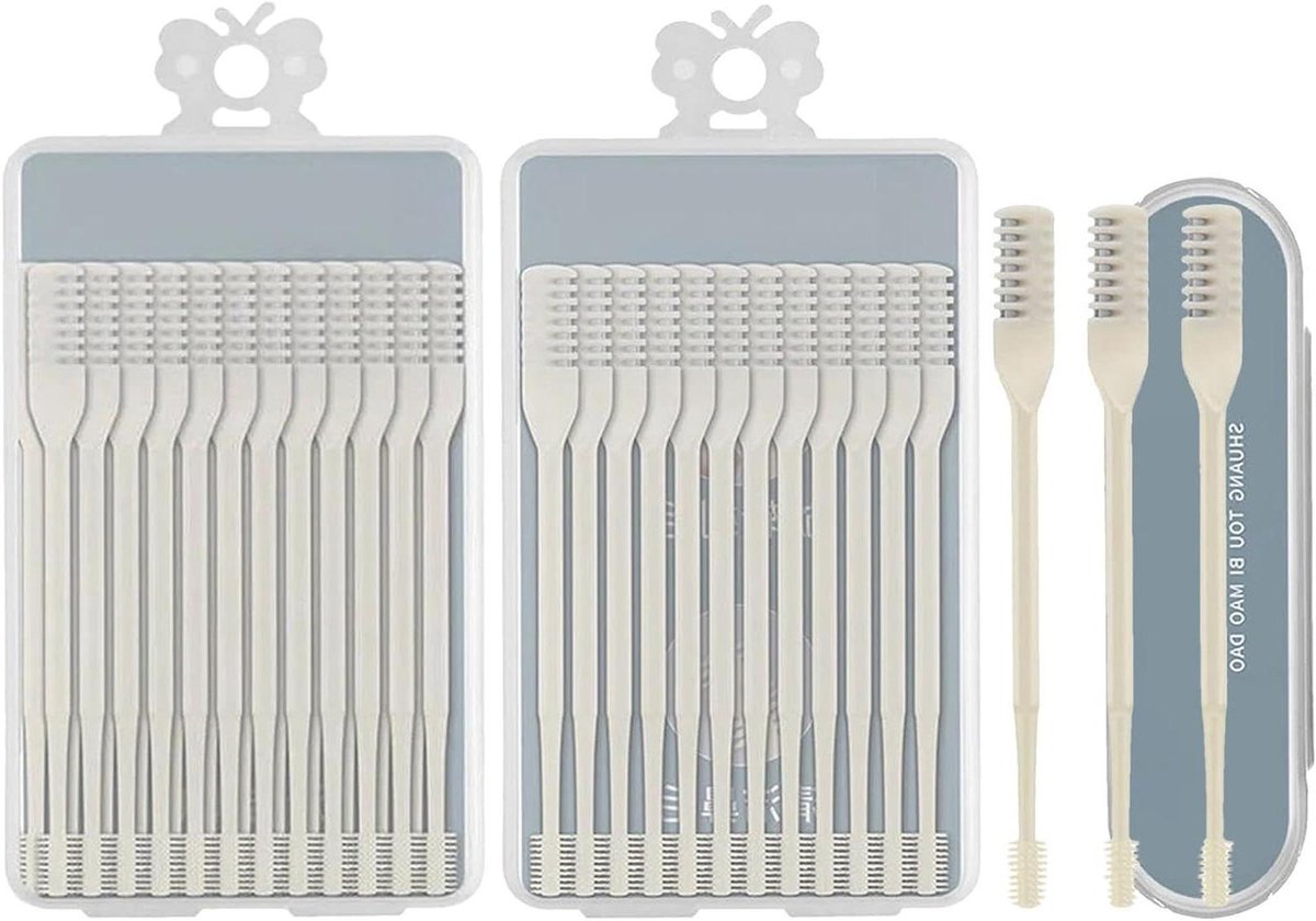Neushaartrimmer - Neusreiniger Oortrimmer - Neushaar Verwijderen - Dubbele Kop 360 Rotatie - 9.3 cm - Zilver