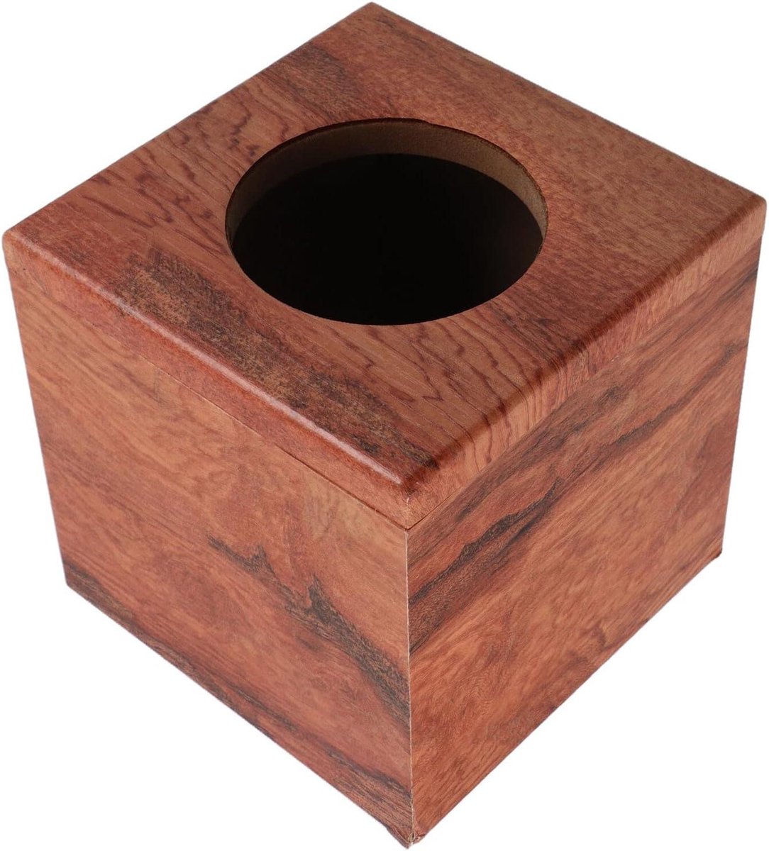 Houten Speaker Behuizing - Audio Box - Verbeter Audio - Schokbestendig Ontwerp - 16.8 x 16.8 cm - Khaki
