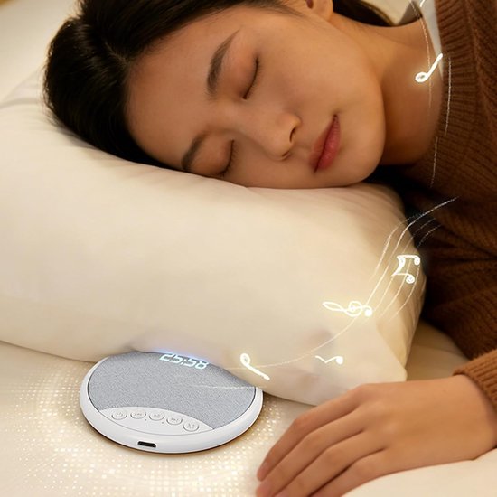 Onder Kussen Speaker - Zijslaper Geluid - Rustig Slapen - Ruis Ondersteuning - 9.8 x 9.1 cm - Meerkleurig — afbeelding 4