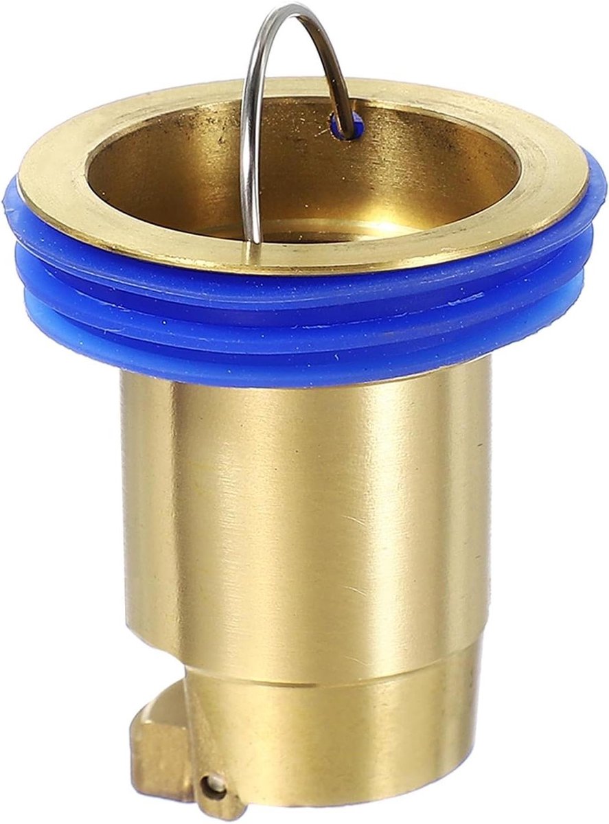 Geurdichte sifon - Vloerafvoer - Geuren blokkeren - Automatisch openen sluiten - 5 cm hoogte - Goud