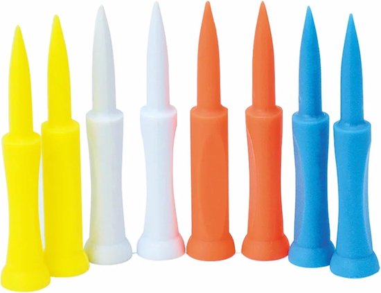 Golf Tees - Golfballen Houder - Golf Training - Stabiele Balhouder - 70mm 20 Stuks - Multicolor van GOLF — afbeelding 5