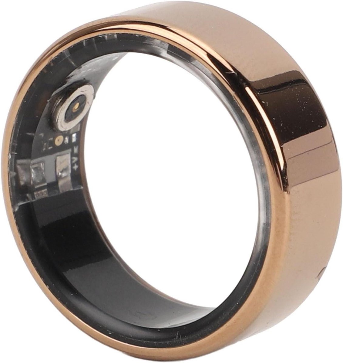 Smart Ring - Gezondheidsring Fitness Tracker - Gezondheid Monitoren - IP68 Waterdicht - 7 dagen batterij - Goud