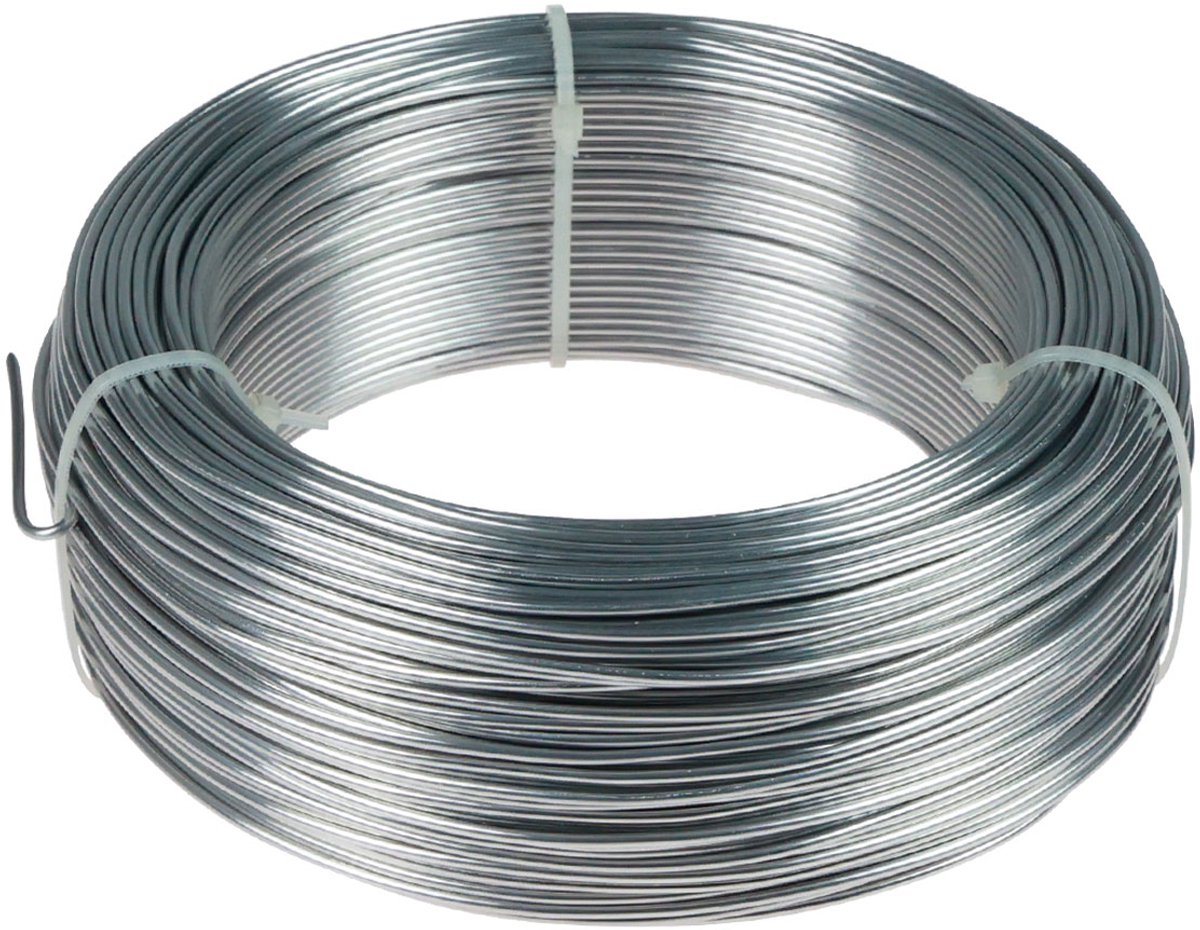 Aluminiumdraad voor punniken 2mm 118m
