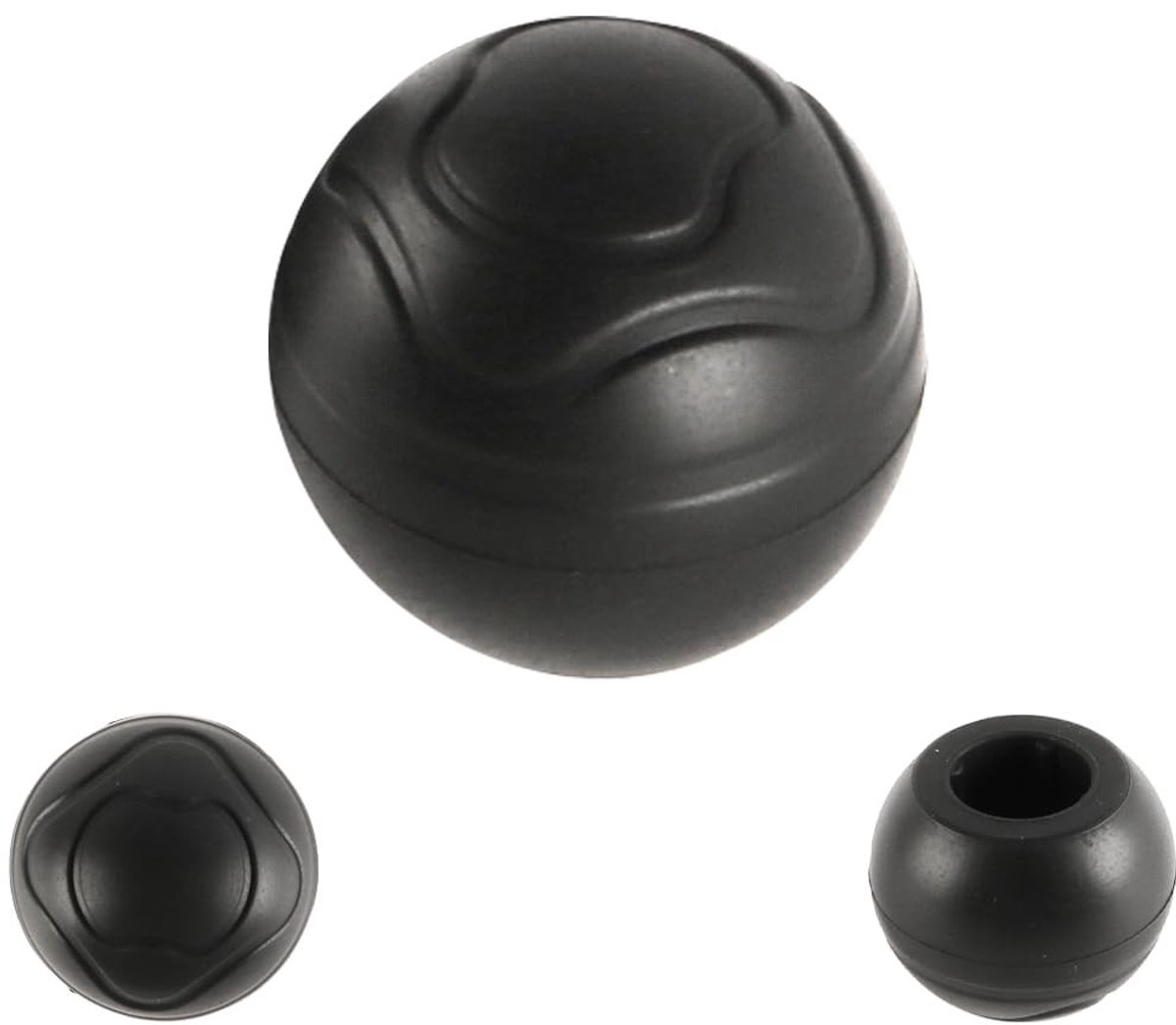 Allecto - Anti-Scratch Stoelpootbeschermers - Siliconen Voetjes - Bescherming voor meubels - Zwart - Voor binnen en buiten - Meubelpootbescherming ...