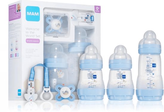 MAM Welcome to the World Pure Set Blauw 0+