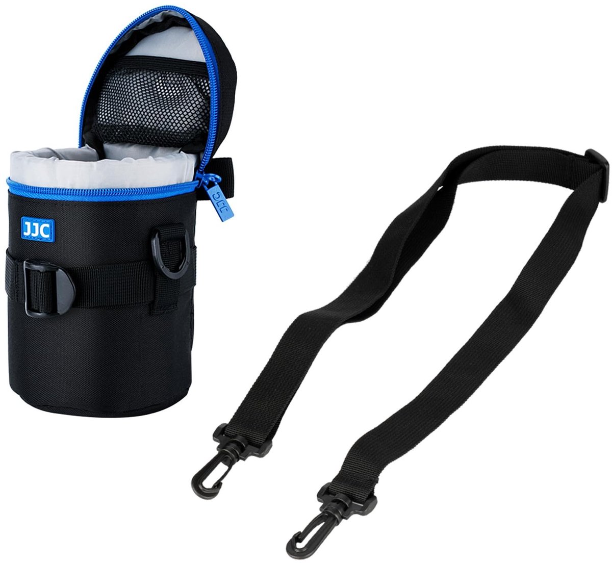 Byshayne - Luxe Lens Case - Waterdichte Lens Tas - Beschermend en Schokabsorberend - Ideaal voor Fotografen - Zwart