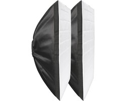 Aexit 2 Sets 60 cm x 80 cm Studio Flitslicht Softbox Diffuser Reflector Voor Fotografie
