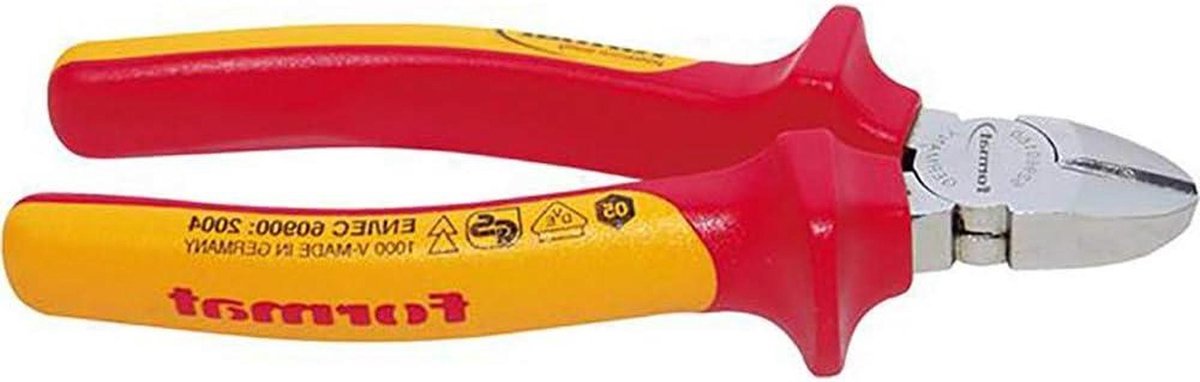 Snijtang - Tang Zijkanten - Precisie Werk - Geïsoleerd tot 1000V - 125 mm - Chroom